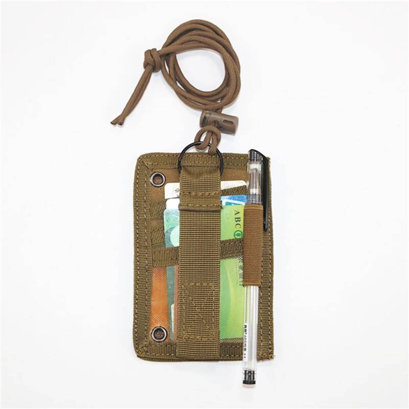 OUIO タクティカル ID カードホルダー フックループパ - Lanyard Badge Holder のレビューと価格