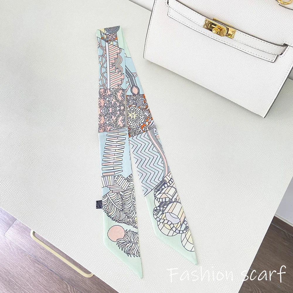 1PC 韓国ファッション新女性のツイル装飾リボン小さなスカー - Face Scarf Mask のレビューと価格