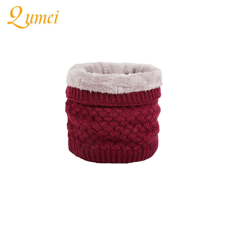 3 ピース女性の男女兼用冬無限大のスカーフフェイクファーニッ - Infinity Scarf Knit のレビューと価格