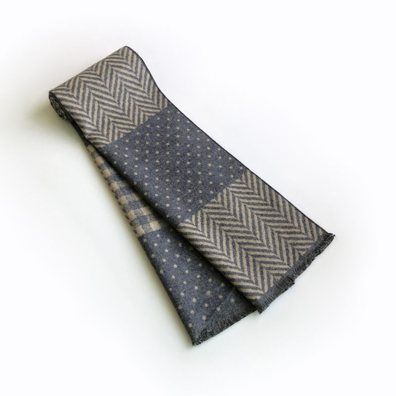 男性用タッセル付きカシミヤスカーフ,クールなショール,暖かい - Muffler Men Wool のレビューと価格