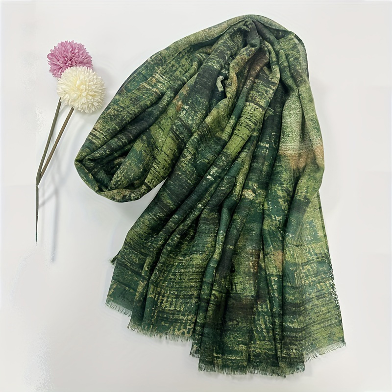 女性のためのレトロなコットンシャール、大きなパシュミナナ、ヒ - Pashmina Wrap Large のレビューと価格